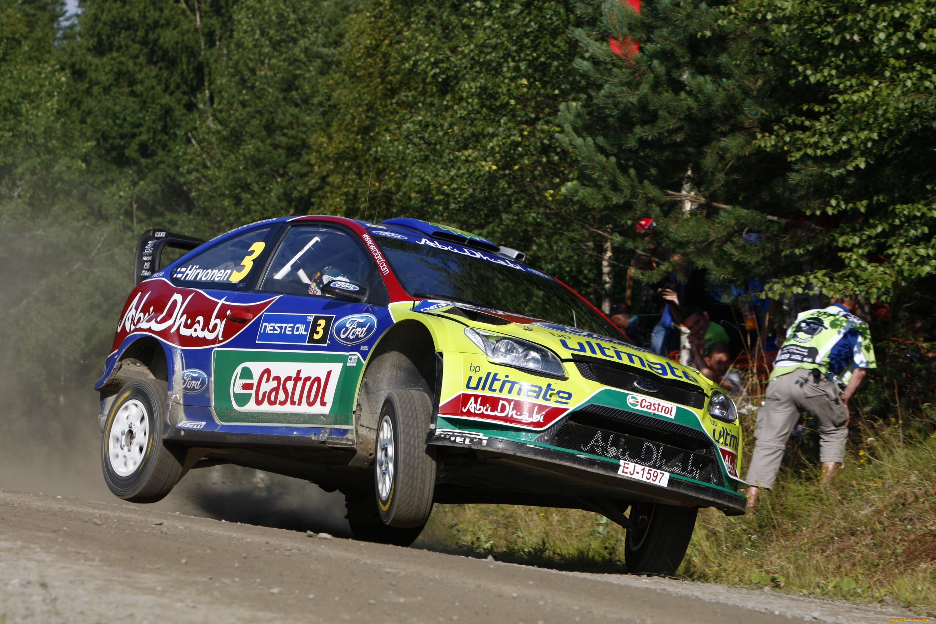 , , focus, jump, ford, rally, wrc, m, hirvonen